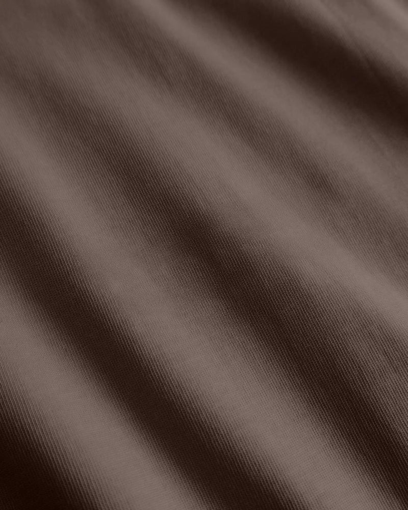 WOODBIRD Baine base tee brown