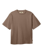 WOODBIRD Baine base tee mid brown