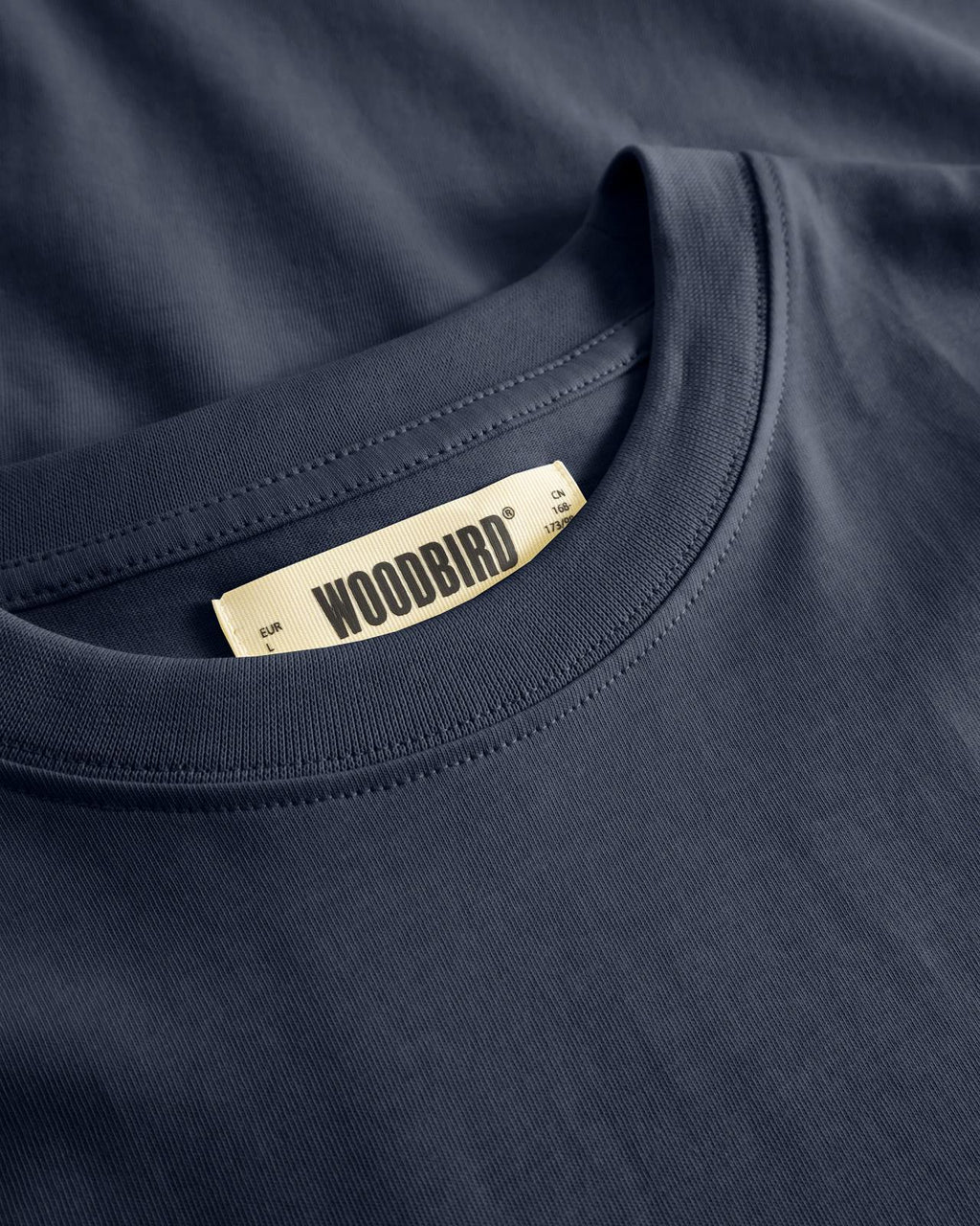 WOODBIRD Baine base tee navy