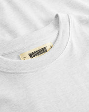 WOODBIRD Baine base tee snow melange