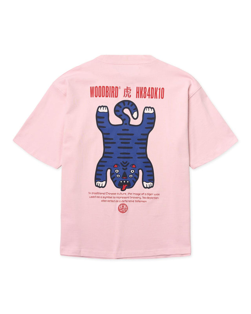 WOODBIRD Balo tiger tee violet