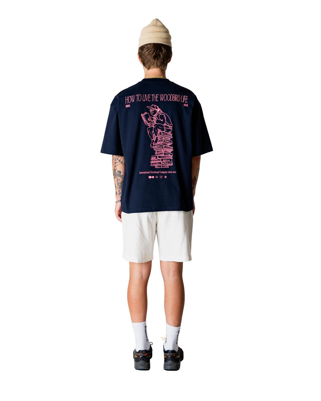 WOODBIRD Beam book tee