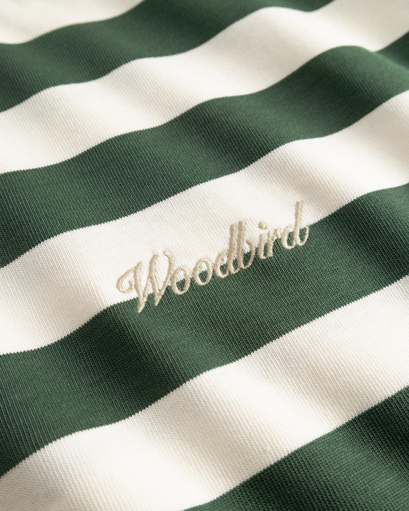 WOODBIRD Beam stripe tee