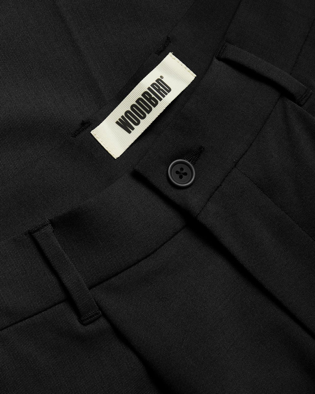 WOODBIRD Bin Guan pants black