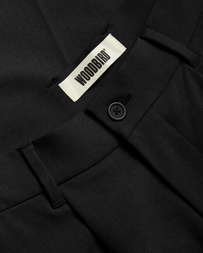 WOODBIRD Bin Guan pants black