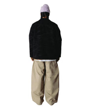 WOODBIRD Blade chenille jacket black
