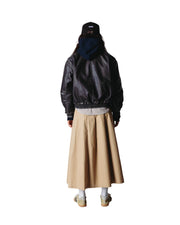 WOODBIRD Bue washed PU jacket washed black