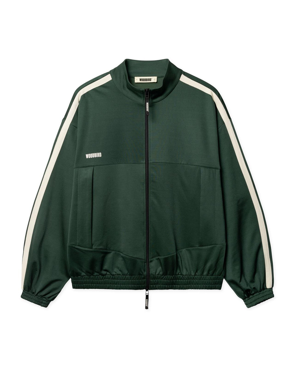 WOODBIRD Chang track jacket pine green