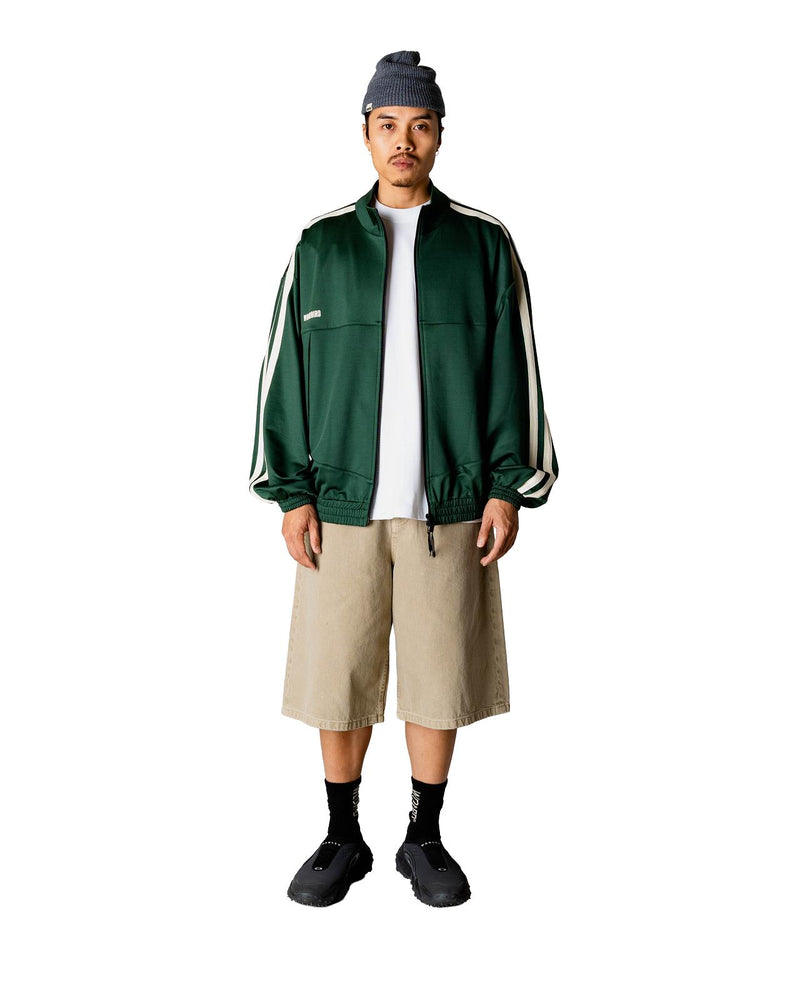 WOODBIRD Chang track jacket pine green