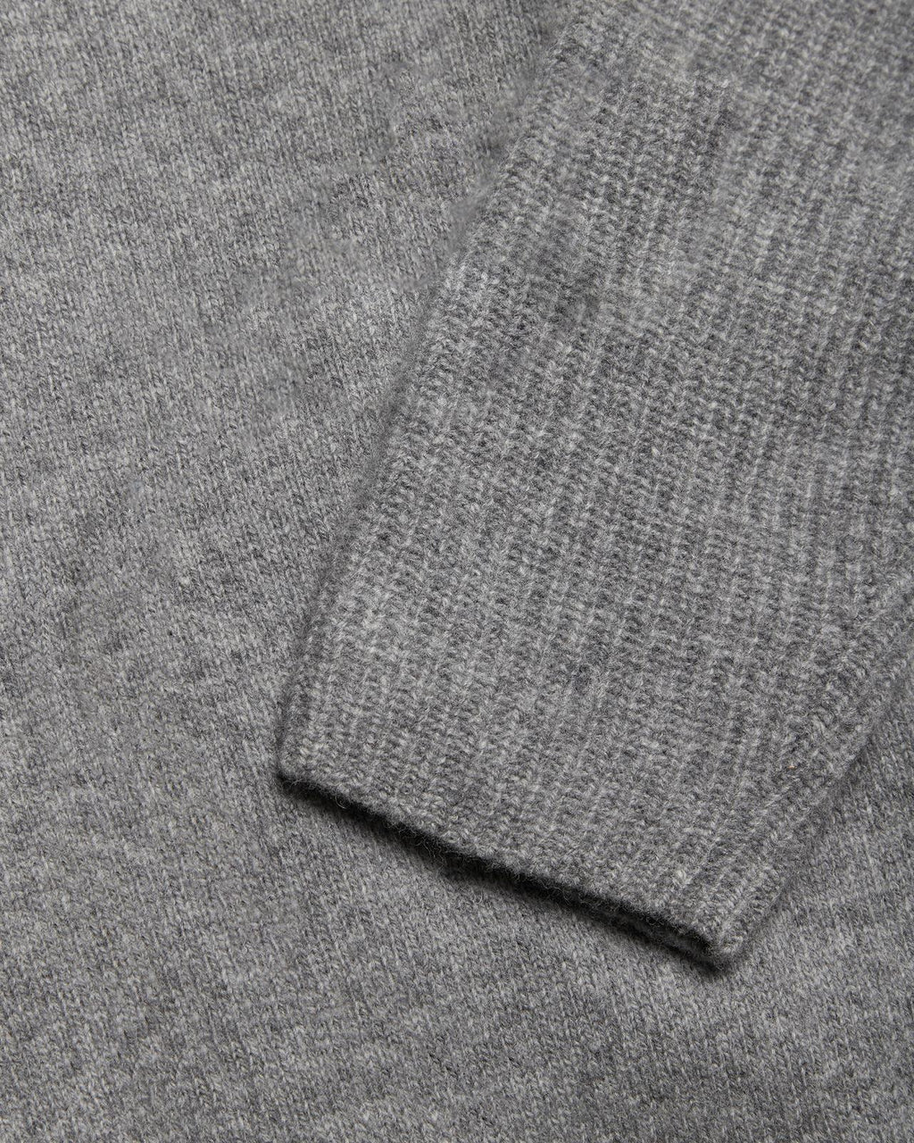 WOODBIRD Eve knit hoodie grey