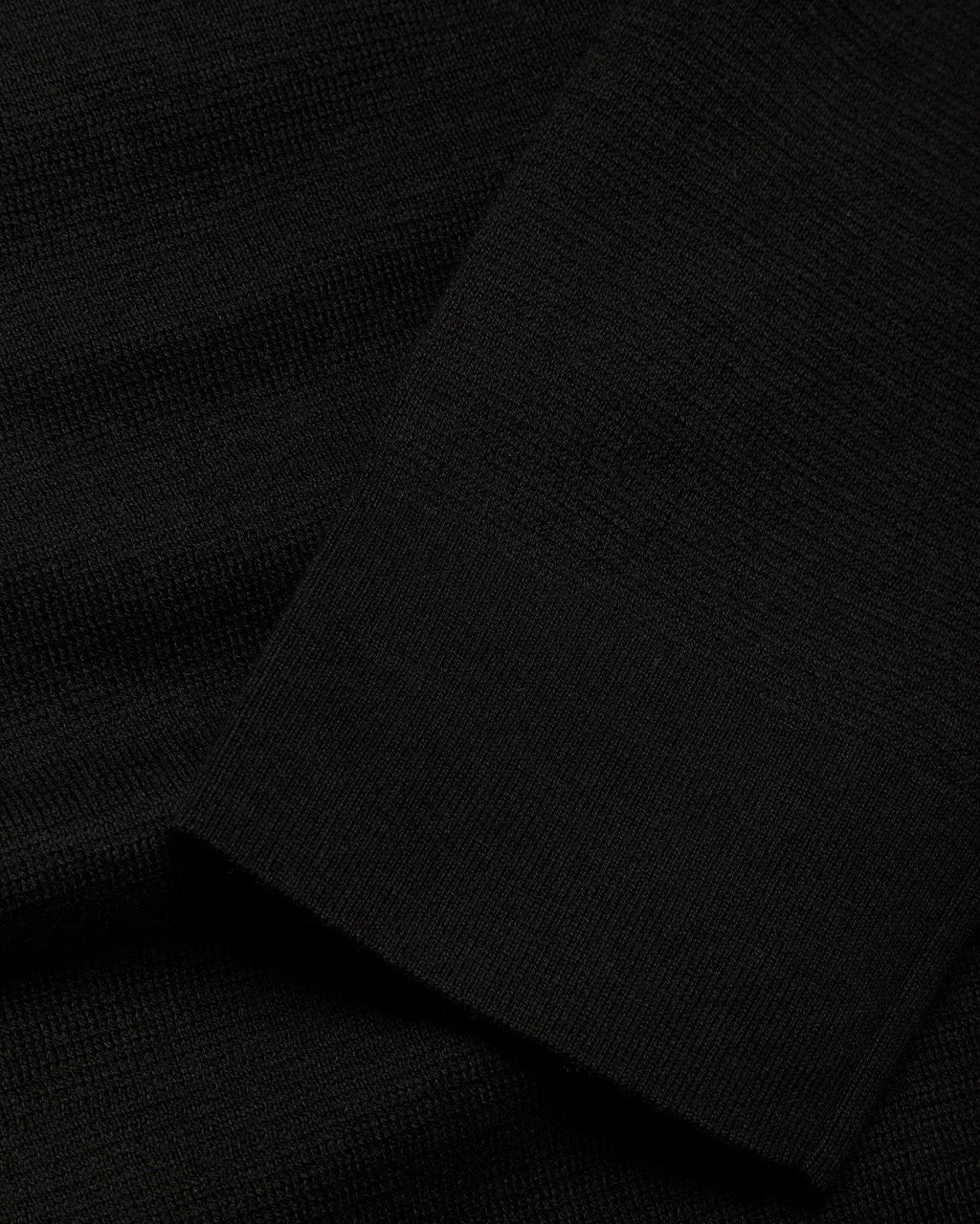WOODBIRD Fang full zip cardigan black