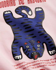WOODBIRD Franka tiger crew violet