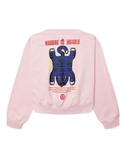 WOODBIRD Franka tiger crew violet