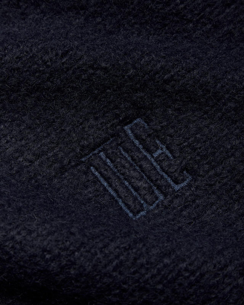 WOODBIRD Hua fluffy crew navy