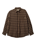 WOODBIRD Jong dobby check shirt