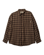 WOODBIRD Jong dobby check shirt