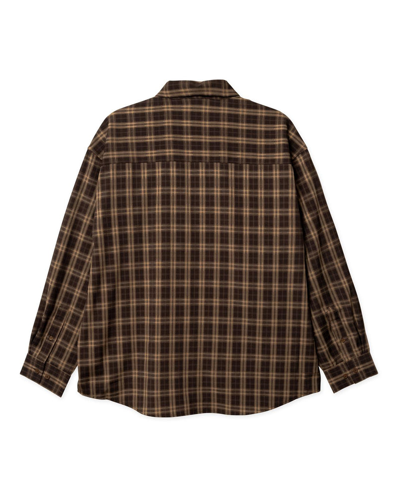 WOODBIRD Jong dobby check shirt