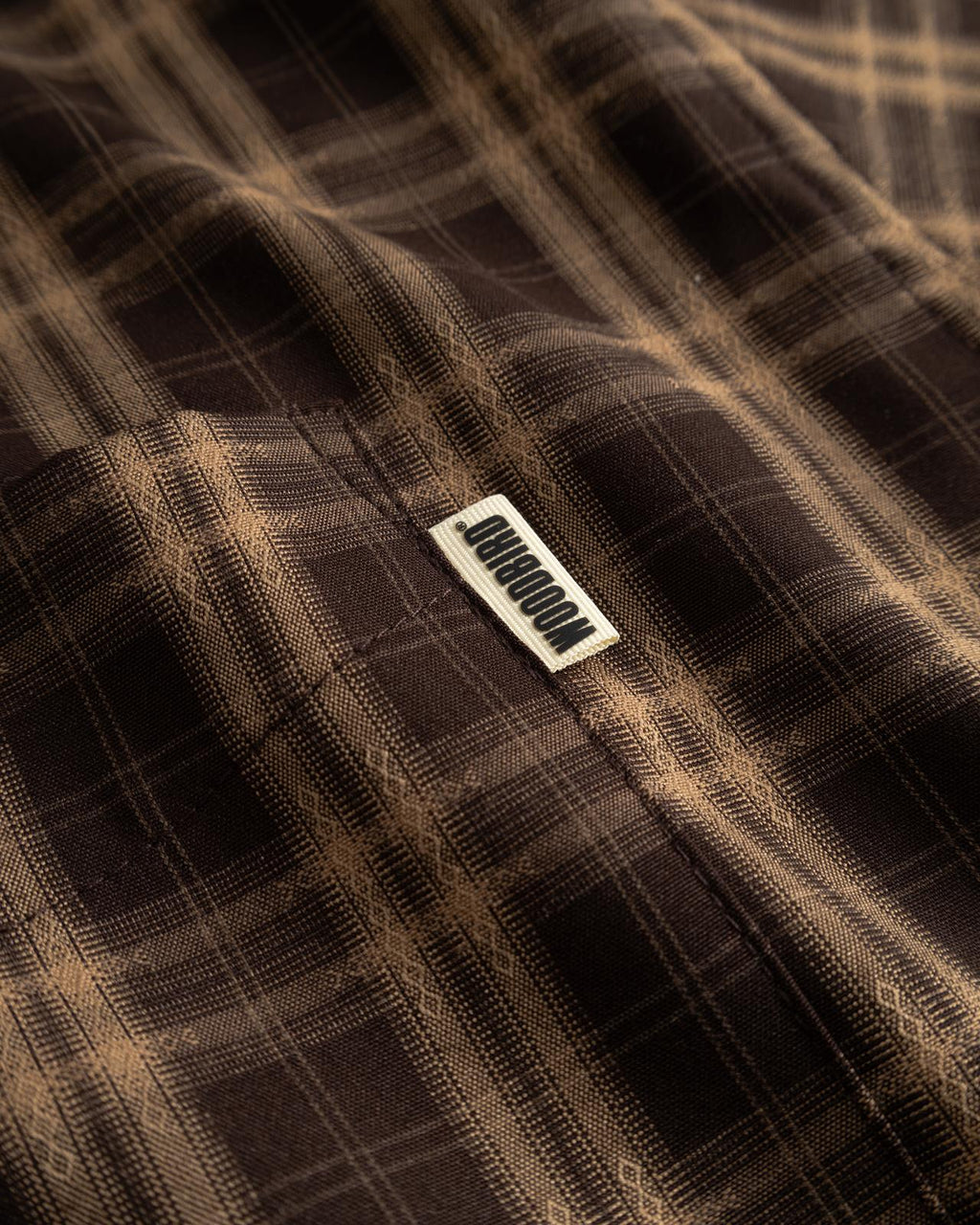 WOODBIRD Jong dobby check shirt