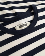 WOODBIRD Joul wide sleeve stripe tee