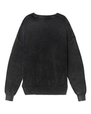 WOODBIRD Sake washed crew washed black