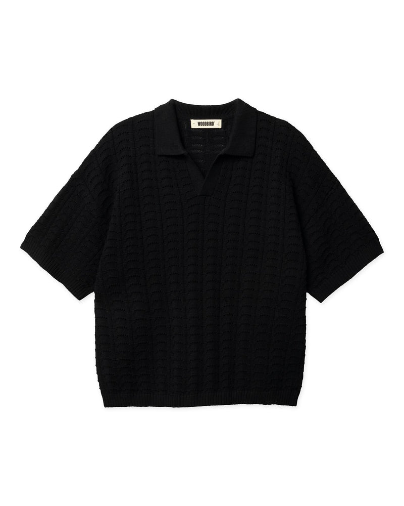 WOODBIRD Shimo wave polo