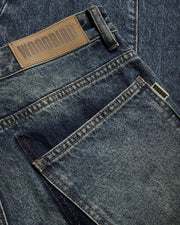 WOODBIRD Vega twisted jeans blue vintage