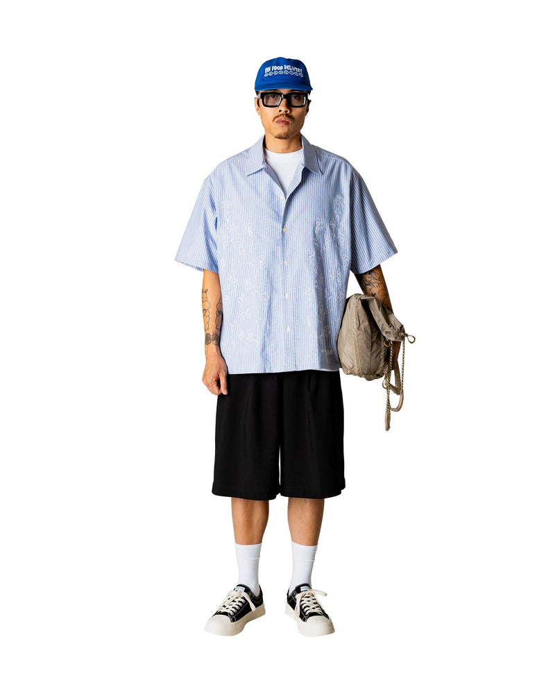 WOODBIRD Wang Ox flower shirt