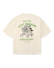 WOODBIRD X NIKBEN Delivery tee off white