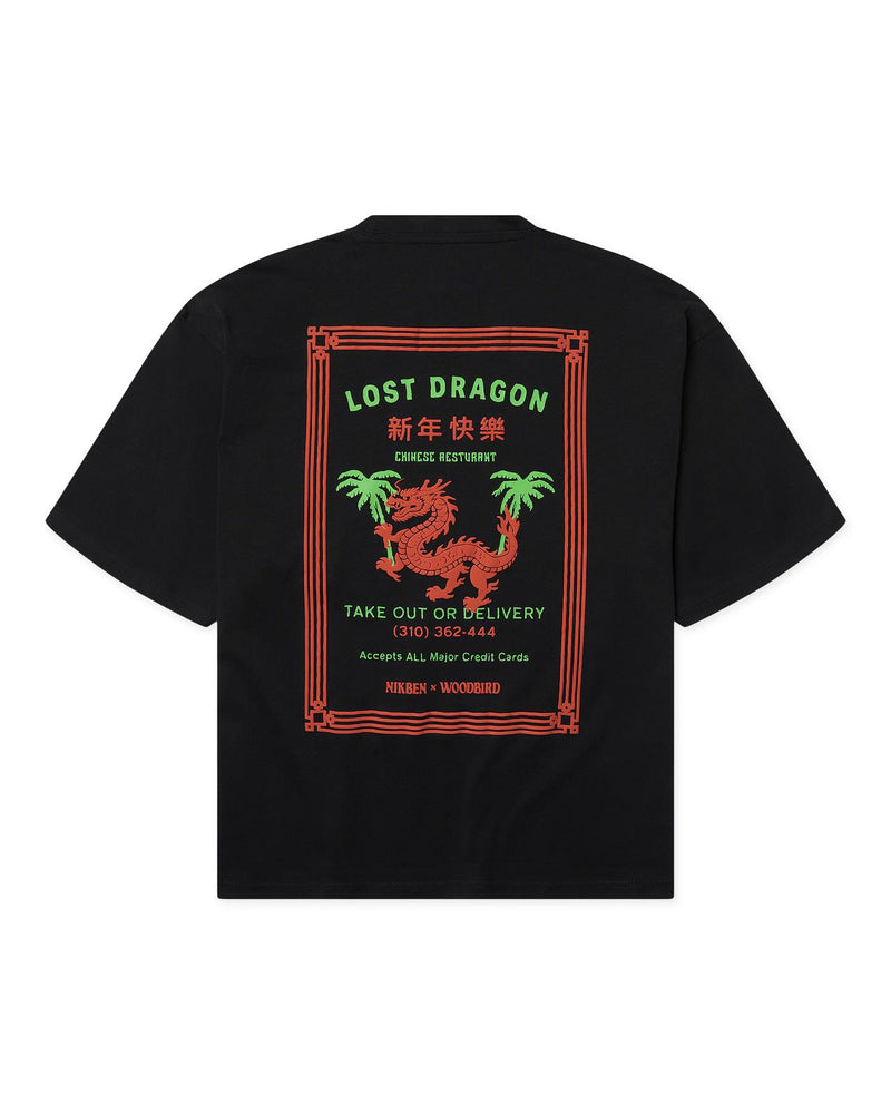 WOODBIRD X NIKBEN Dragon tee black