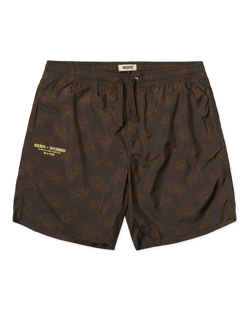 WOODBIRD X NIKBEN Studio Nikben trunks brown