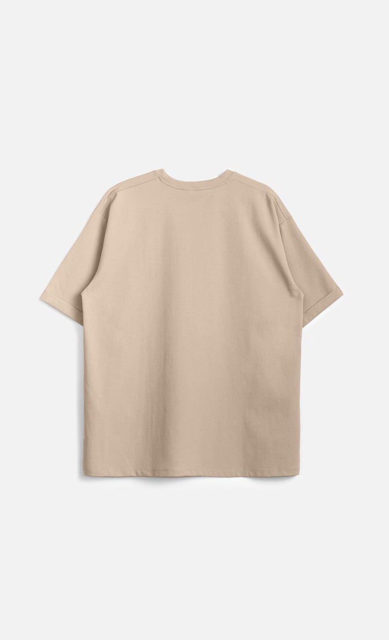 WOODEN STORE Akita t-shirt sabbia beige