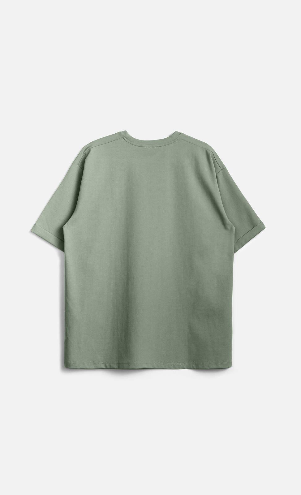 WOODEN STORE Akita t-shirt salvia green