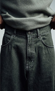 WOODEN STORE Big big japan jeans green
