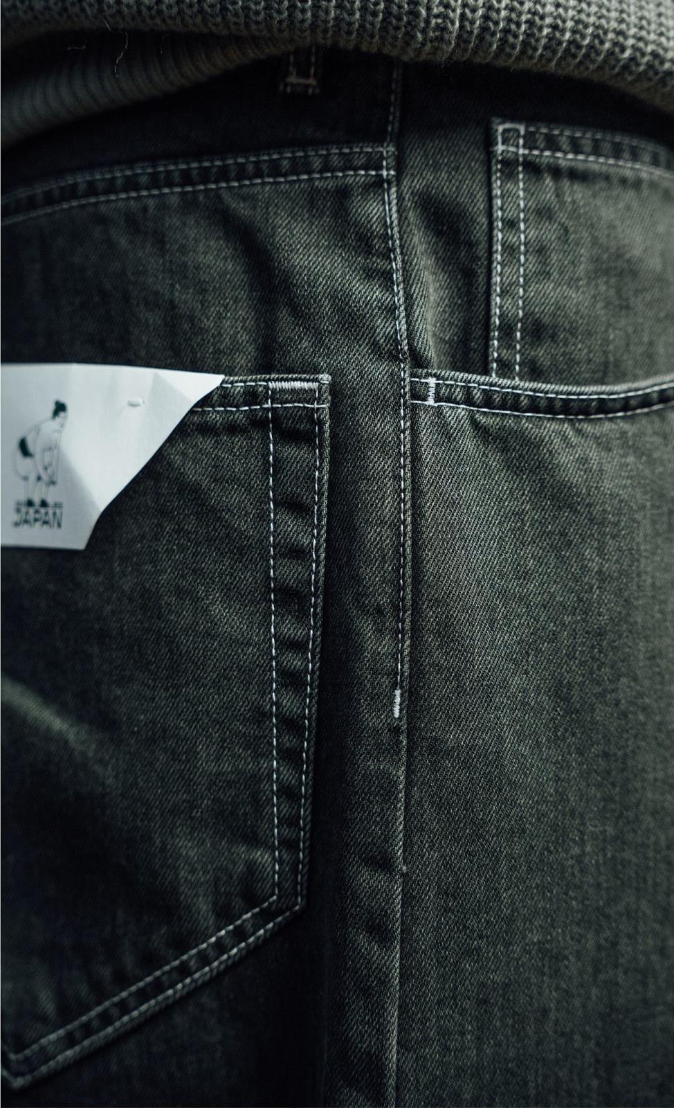 WOODEN STORE Big big japan jeans green