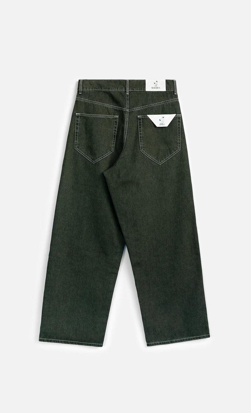 WOODEN STORE Big big japan jeans green