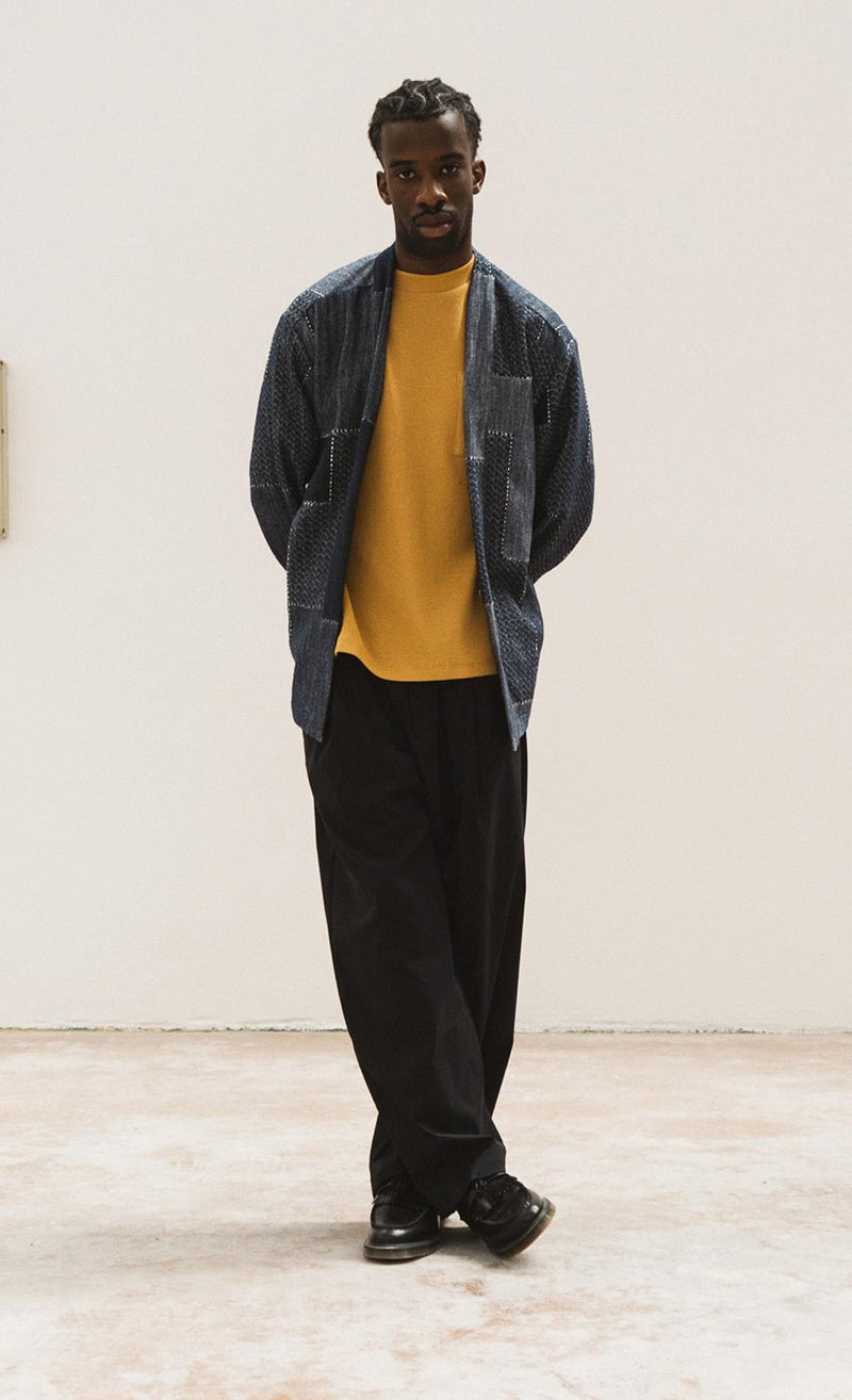 WOODEN STORE Big Osaka pants black