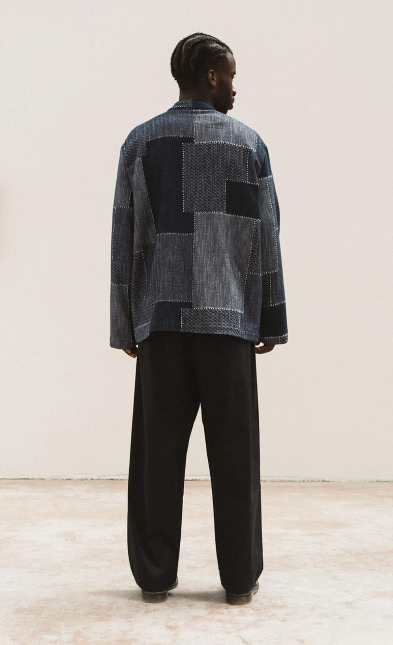 WOODEN STORE Big Osaka pants black