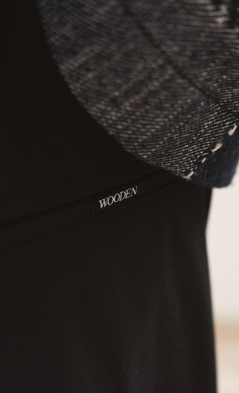 WOODEN STORE Big Osaka pants black