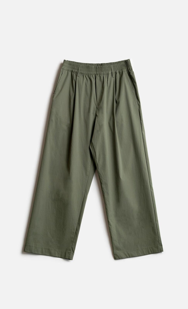 WOODEN STORE Big Osaka pants green
