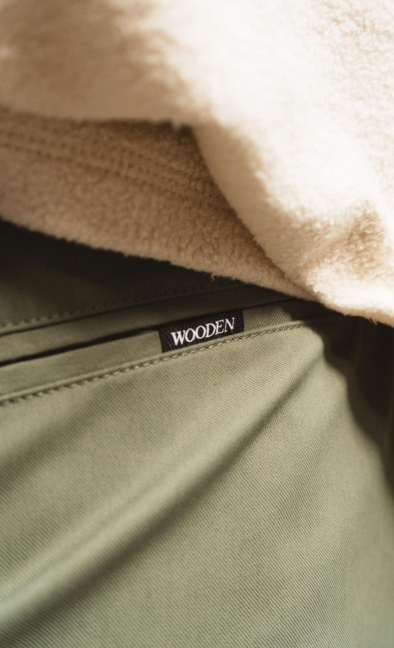 WOODEN STORE Big Osaka pants green