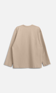 WOODEN STORE Izumi longsleeve sabbia