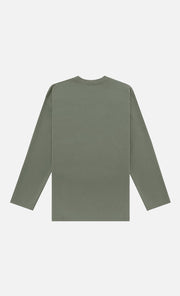 WOODEN STORE Izumi longsleeve t-shirt salvia green
