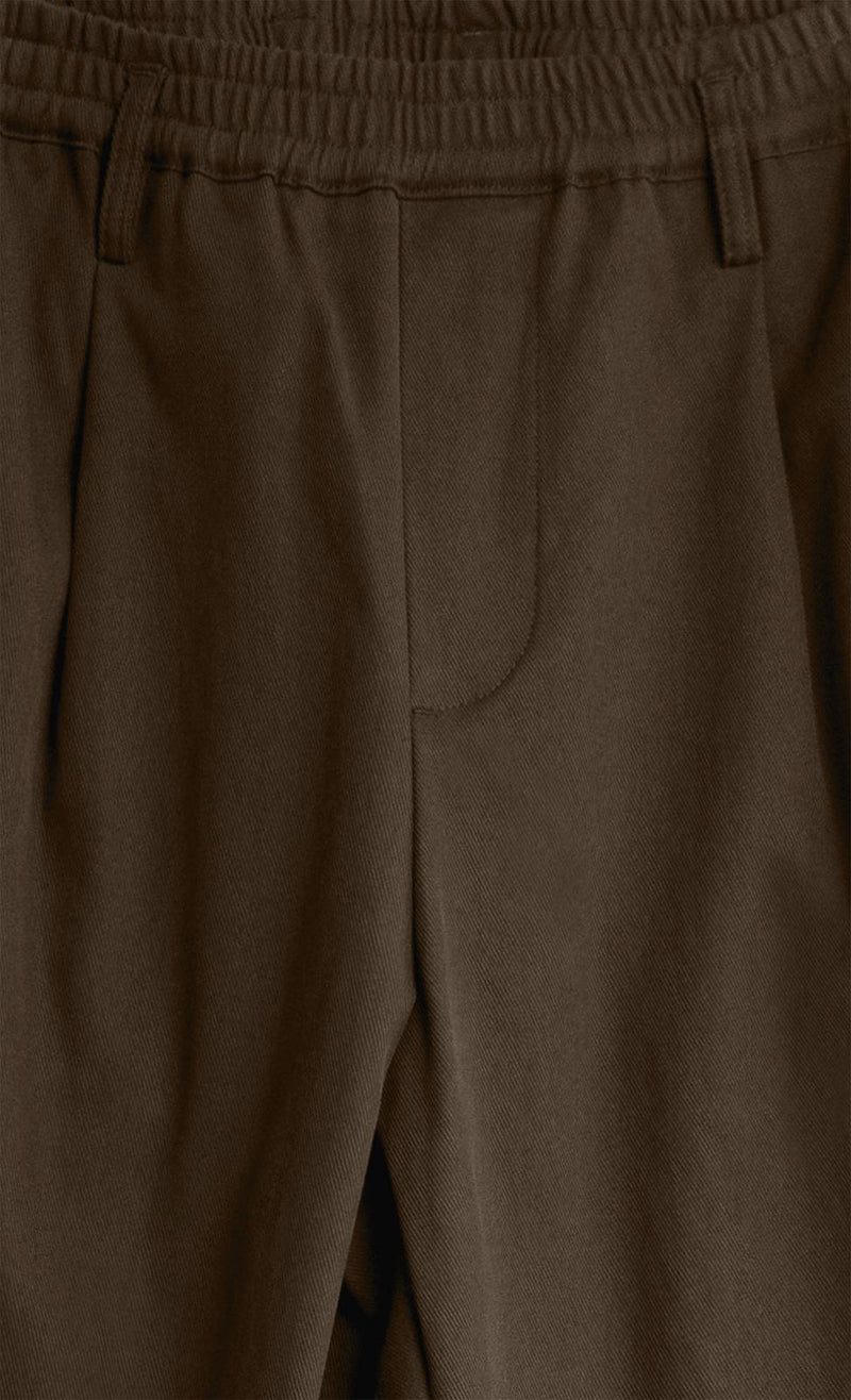 WOODEN STORE Osaka trousers moka brown