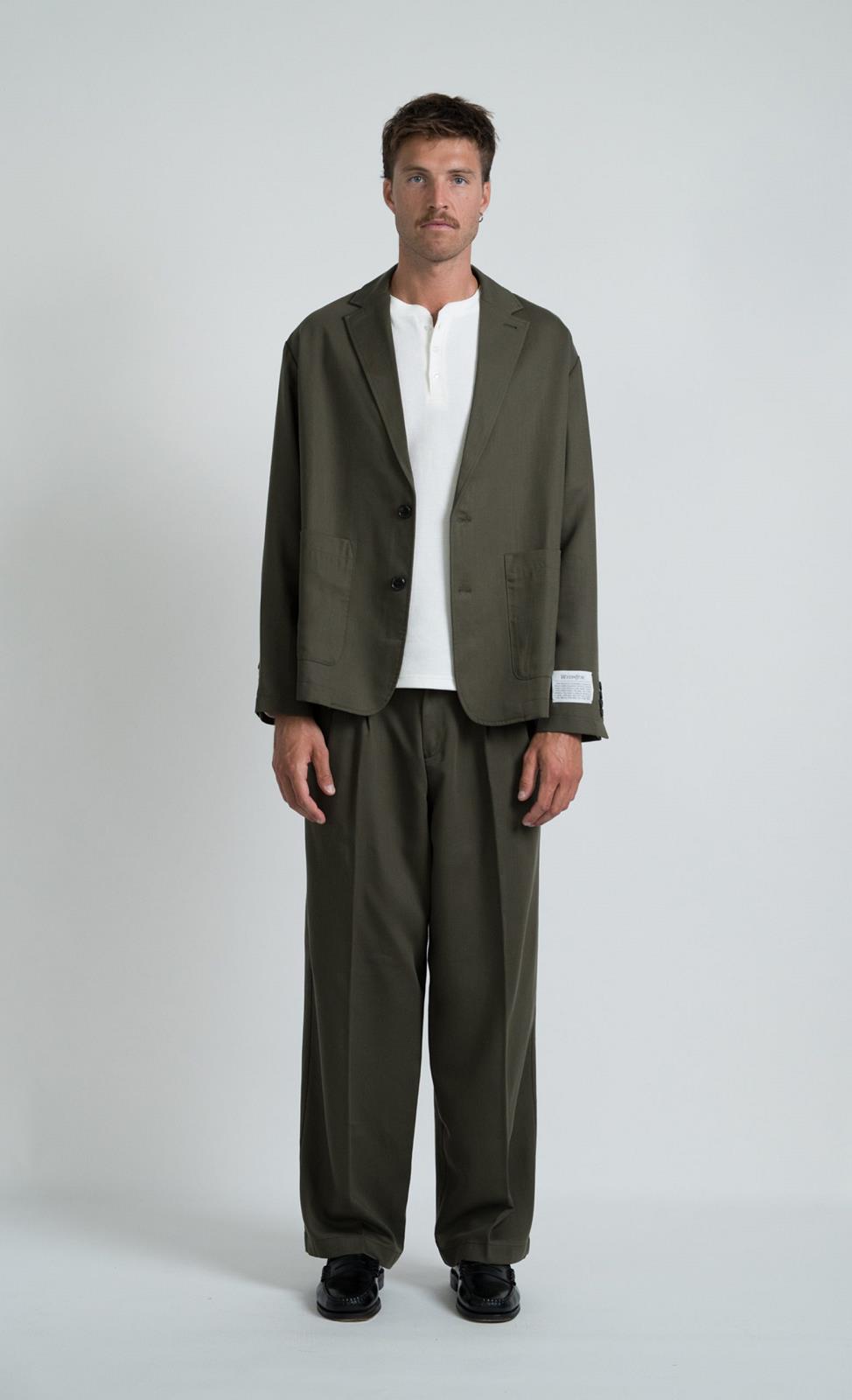 WOODEN STORE Shibuya pants green