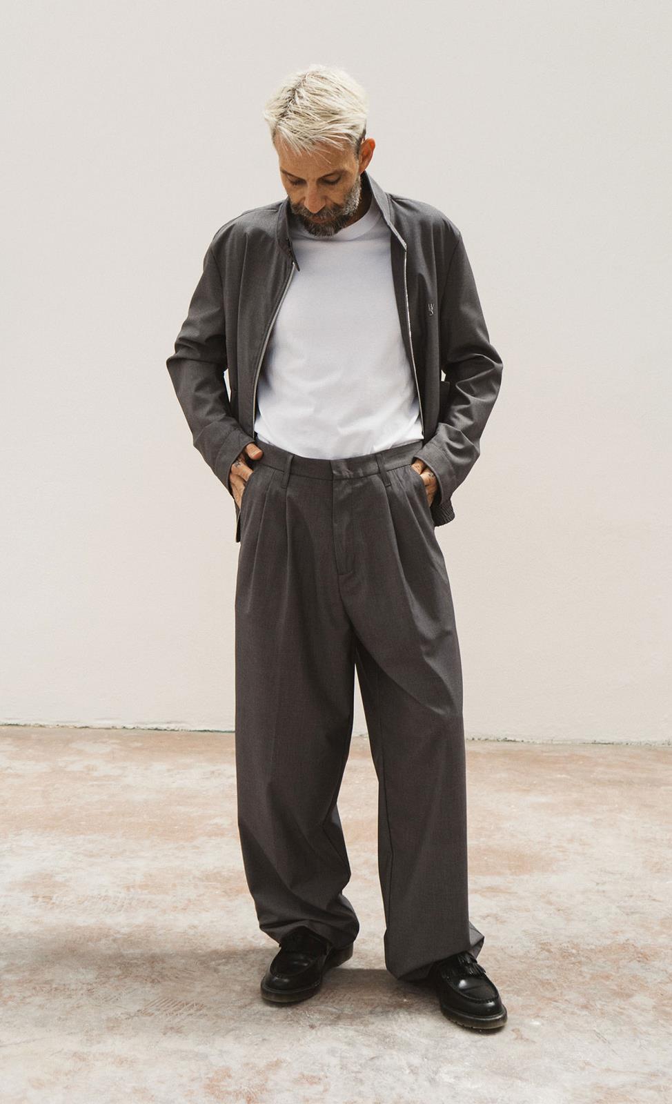 WOODEN STORE Shibuya trousers antracite