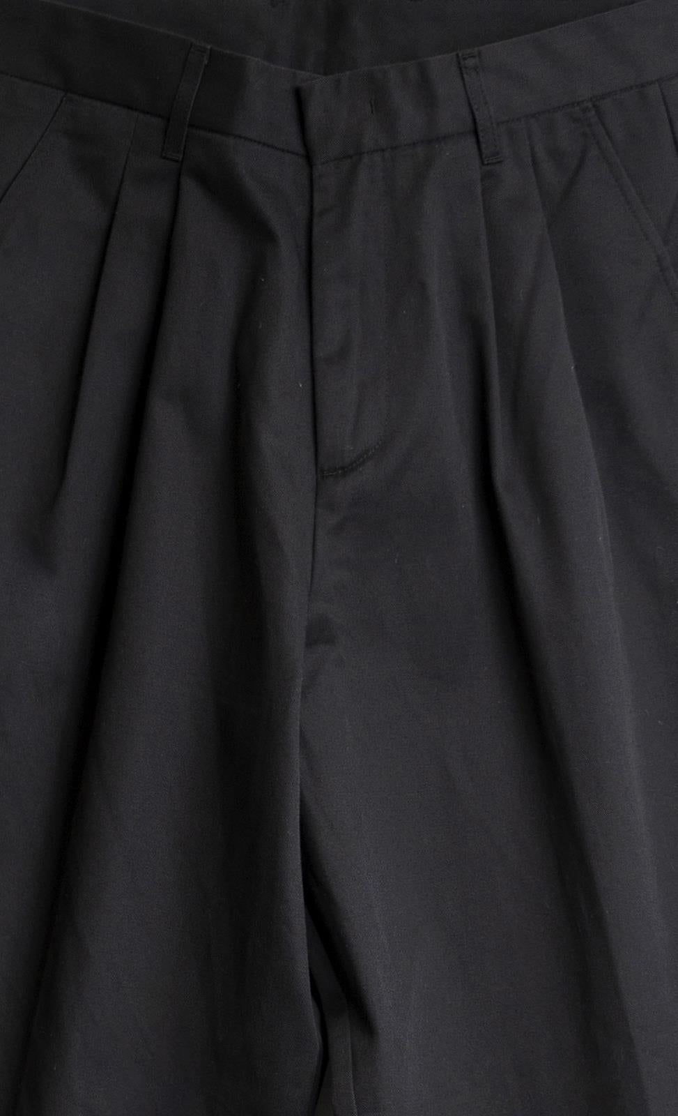 WOODEN STORE Shibuya trousers black