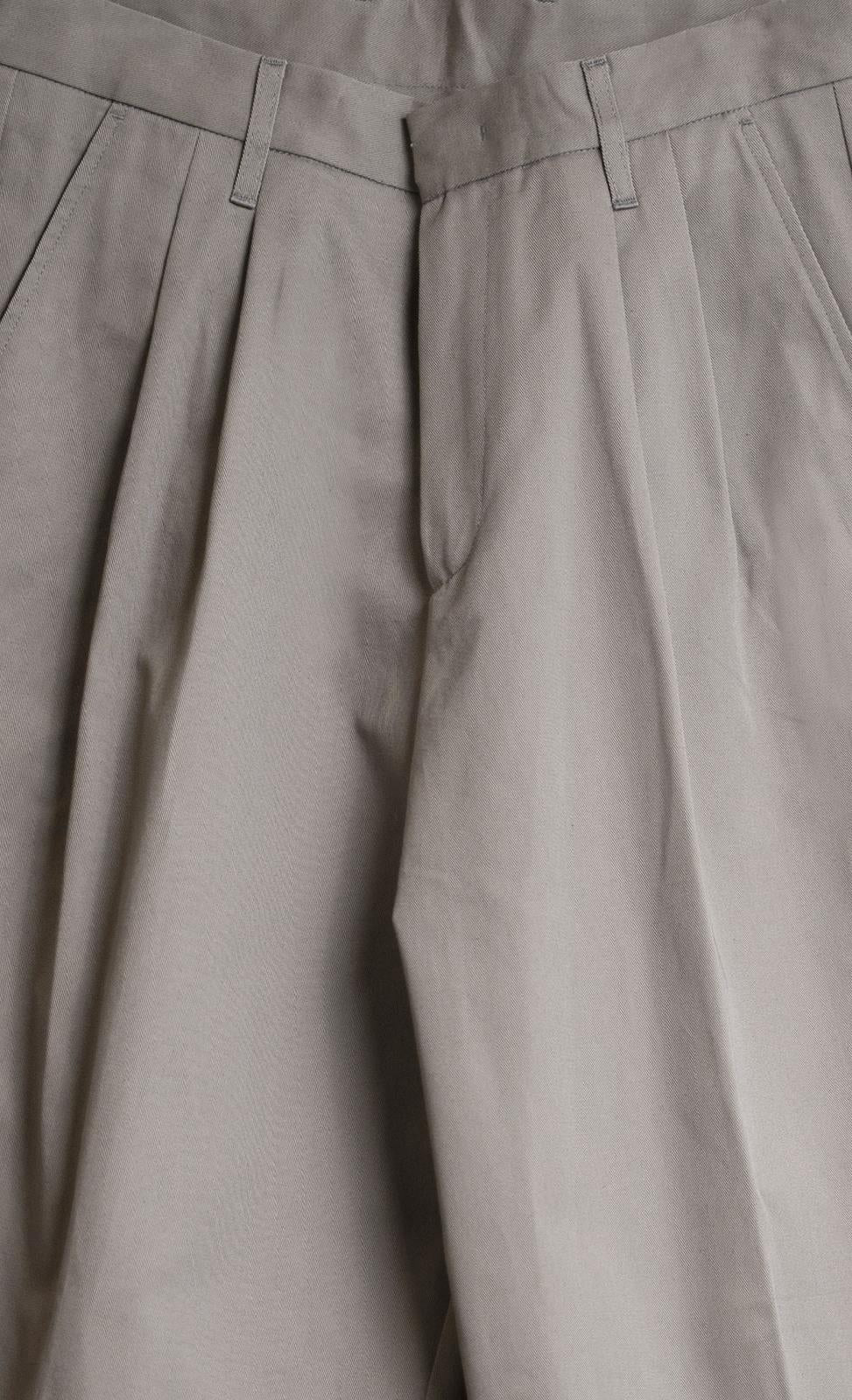 WOODEN STORE Shibuya trousers grey