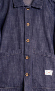 WOODEN STORE Travail shirt blue